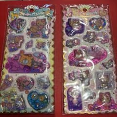 サンリオ キラキラウォーターインシール 2種セットのサムネイル