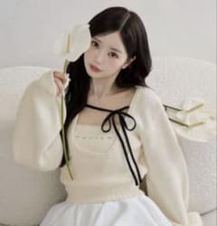 Darich アシメレイヤードニットトップス ダーリッチ - メルカリ