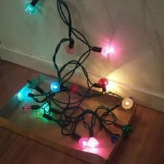 昭和レトロなクリスマスツリーランプのサムネイル