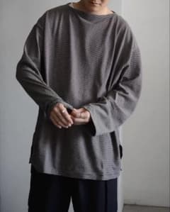 blurhms C/NAPP Border Boat-neck Tee - メルカリ