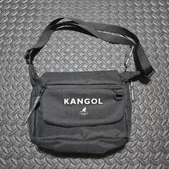 KANGOL ショルダーバッグ ブラックのサムネイル