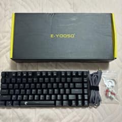 E-YOOSO メカニカルキーボード （英語配列 / 青軸）のサムネイル