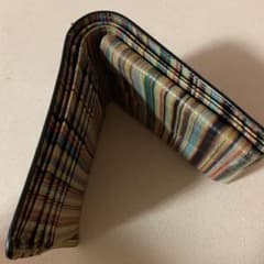 Paul Smith ストライプ柄　二つ折り財布のサムネイル