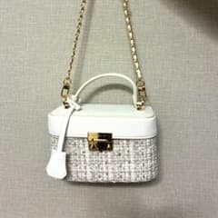 Herlipto Tweed Chain Vanity Bag ハーリップトゥ - メルカリ