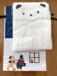 familiar ファミリア ポンチョ型バスタオル フード付きのサムネイル