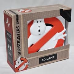光る！ゴーストバスターズ 3Dロゴ 看板型 LED ディスクランプ - メルカリ