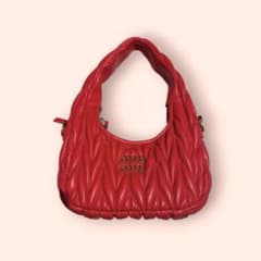 ♡*様 miu miu マテラッセ ハンドバッグ red早い者勝ち♡ - メルカリ