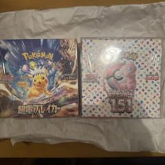 ポケモンカード 超電ブレイカー 151 未開封BOX シュリンク付 - メルカリ