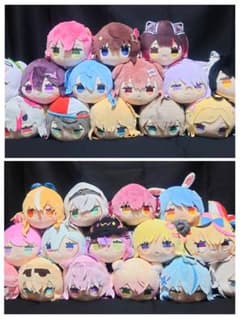 未使用品》ホロライブ 寝そべりぬいぐるみ まとめ売り【全種セット
