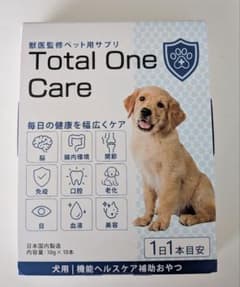 Total One Care 犬用 機能ヘルスケア補助おやつ 10本のサムネイル