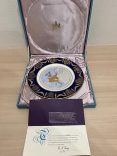 spode 限定品ヨーロッパ地図装飾皿アンティークロイヤルイギリス