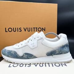 美品✨ ルイヴィトン ランアウェイ モノグラム デニム メンズ 26.5cm