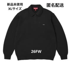 Supreme Small Box Sweater Poloブラック XLのサムネイル