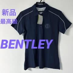 新品 ベントレー ポロシャツ ポルトガル製 ネイビー レディース カノコ 