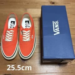 BEAMS BOY VANS AUTHENTIC バンズ オレンジ 25.5cm - メルカリ