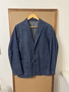 【美品】 COMOLI デニム　テーラードジャケットのサムネイル