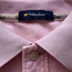 Golden Bear ポロシャツ グラデーション ボーダー LL ゆったりのサムネイル