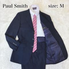 ポールスミス×DELFINO セットアップ スーツ 黒 M SUPER120 - メルカリ