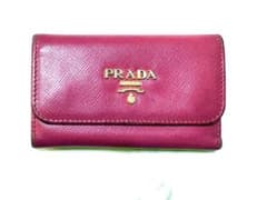 プラダPRADA サフィアーノレザー 6連キーケース ピンク - メルカリ
