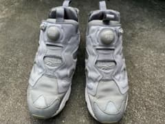 Reebok INSTAPUMP FURY ライトグレー 26 ポンプフューリー