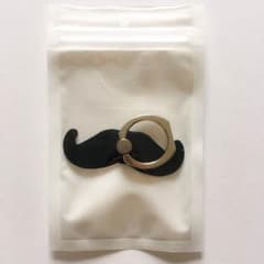 わけありアウトレット品 ひげ 型 スマホスタンド ヒゲ バンカーリングのサムネイル