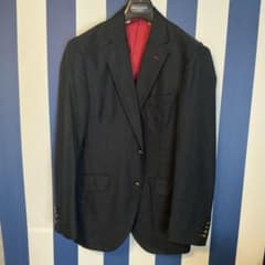 ハケットHACKETT LONDON◆テーラードジャケット◆36R◆ネイビー春夏 HACKETT LONDON◇テーラードジャケット◇36R◇ネイビー 春夏 | Mercari