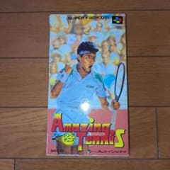 スーパーファミコン　アメージングテニス　説明書付きのサムネイル