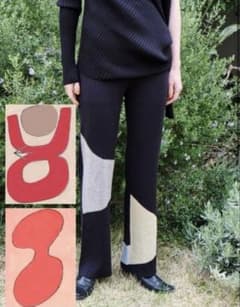 【soduk】color pallete trousers ニットパンツ soduk】color pallete trousers ニットパンツ - メルカリ