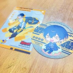 ホロスターズ DECOTTO 夜十神封魔 ブロマイド コースターのサムネイル
