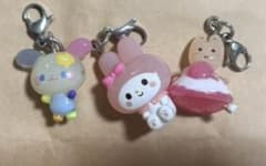 ペ*)様 サンリオ カプセルトイ チャーム 3点セットのサムネイル