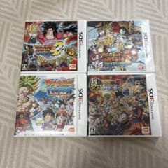 ドラゴンボール 3DS ソフト 4本セットのサムネイル