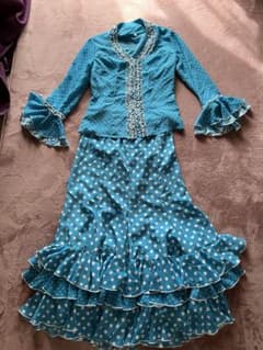 【美品】フラメンコ衣装L〜M アルマフラメンカのサムネイル