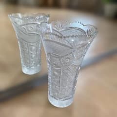 クリスタルガラス 花瓶 フラワーベースのサムネイル