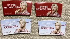 2個ずつのセット Gongcha ゴンチャ フィリックス スリーブ カップホルダのサムネイル