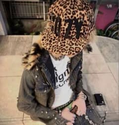 COZY ヒョウ柄 スパイクキャップのサムネイル