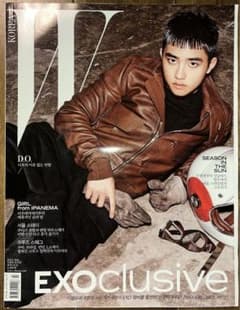 EXO W korea 雑誌 D.O. ギョンス 訳つきのサムネイル