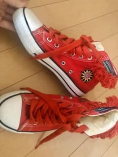 チチカカ フリンジハイカットスニーカー Mのサムネイル