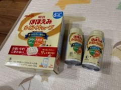 明治　ほほえみ　らくらくキューブ　らくらくミルクのサムネイル