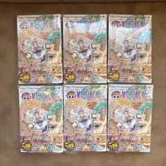 ONE PIECE 104 初版 新品　シュリンク付き 6冊セット　チラシ3枚のサムネイル