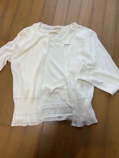 春物　avienne アンサンブルニットのサムネイル