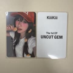 KiiiKiii スイ トレカ UNCUT GEM ktown4u 特典 - メルカリ