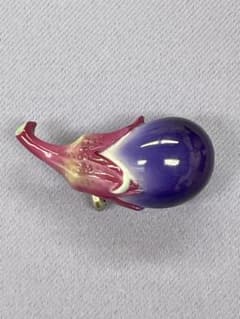 茄子帯留めのサムネイル