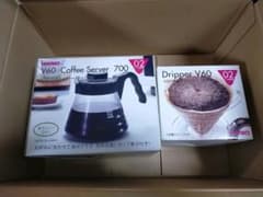 HARIO コーヒーサーバーと透過ドリッパーのサムネイル