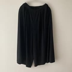 ブラック ガウチョパンツ　Mサイズのサムネイル