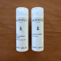 新品・未使用】SOTHYS バイタリティローション・クレンジングミルク