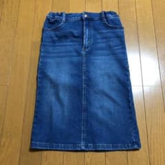 Poirot様専用　GU デニムスカート 150のサムネイル