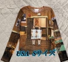 美品！ZARA shining シャイニングシースルートップス USA Sサイズ