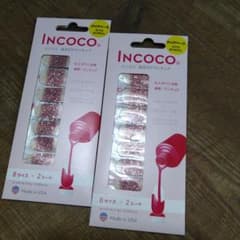 INCOCO 貼るだけマニキュア ネイルシール　2セットのサムネイル