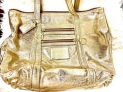 COACH コーチ ポピー レザー トートバッグ - メルカリ