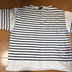 BEAMS HEART ストライプ Tシャツ Lサイズのサムネイル